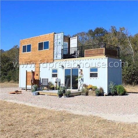 Kétszintes park stílusú konténerház