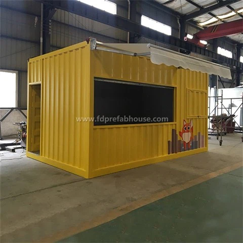 Új-zélandi konténerkioszk