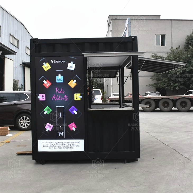10ft Mini Container Kiosk factory